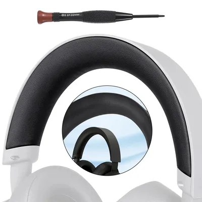 Produktbild von Ersatz Kopfband Headband Polster Kit für Microsoft Xbox Wireless/Wired Stereo Kopfhörer, Einfache DIY Installation - Schwarz