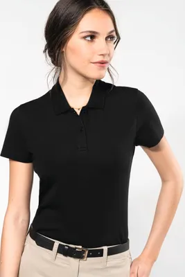 Produktbild von Kariban Premium Supima® Damen-Polohemd mit kurzen Ärmeln