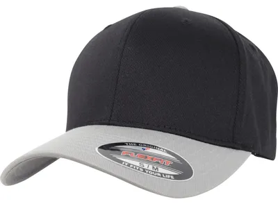Image de Flexfit Contrast Baseball Cap L/XL schwarz/silber