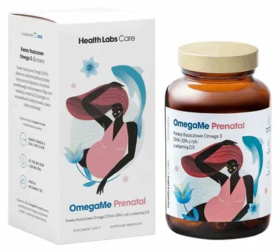 Obrázok produktu pre Health Labs Care OmegaMe – Prenatálne vitamíny, 120 kapsúl