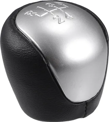 Produktbild von Schaltknauf für 5-Gang-Schaltgetriebe - Schaltknauf für das Getriebe - für Hyundai IX35 2009-2015 Kunststoff-Kunstleder Schwarz - 1 Stück