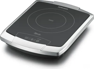 Produktbild von Einzelkochplatte CT 2203/TC, Edelstahlgehäuse, original SCHOTT CERAN® Glaskeramik Kochfläche, energiesparende HiLight® Technik, elektronische Bedienung, Touch Control, 9 Leistungsstufen, 2-Kreis-Heizzone 140/210 mm Ø, 1000/2200 Watt