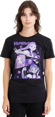Obrázek produktu pro K-Pop Demon Hunters - "Huntr/X" Tričko pro ženy TV20285 (XL) (Černá)