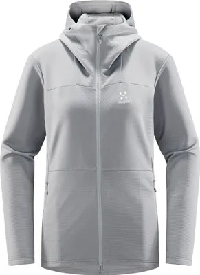 Produktbild von HAGLÖFS Willow Mid Hood Women Concrete S