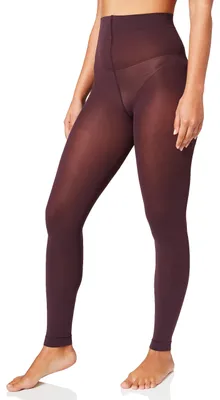 Productafbeelding van FALKE Dames leggings, Pure Matt, semi-transparant, 50 DEN, 1 stuk, paars (Dewberry)