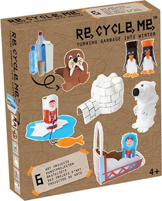 Produktbild von Re-Cycle-Me Themenbox Winter - Bastelset Re-Cycle-Me
