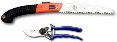 Productafbeelding van Snoeiset met aluminium handvat - Vouwzaag 18 cm