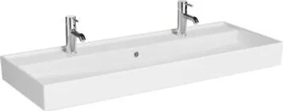 Produktbild von VITRA 7418B003-0001 Doppelwaschtisch ArchiPlan 120x46 cm