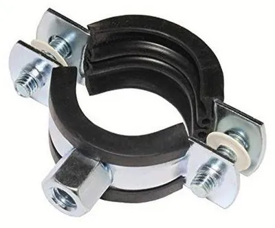 Produktbild von Famanu Schlauchschellen für Rohrinstallationen - Verzinkter Stahl - 10 Stück