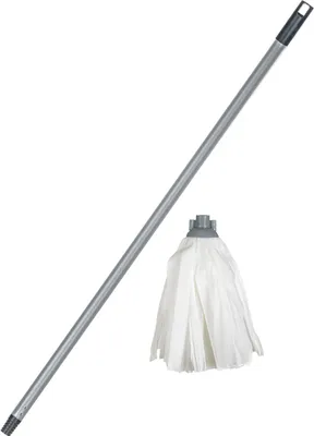 Zdjęcie produktu dla Mop ze szmatką i sznurkiem, 110 g, 120 cm, Grobgewinde