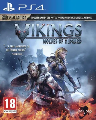 Produktbild von Kalypso Vikings Wolves of Midgard, PlayStation 4, Multiplayer-Modus, M (Reif), Physische Medien