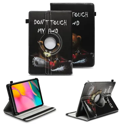 Produktbild von Tablet Tasche für Samsung Galaxy Tab A 10.1 2019 Hülle Schutzhülle 360° DrehbarFarben:Motiv 9