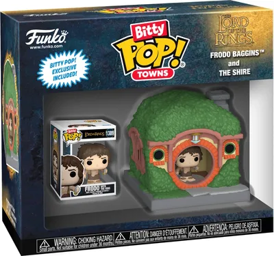 Produktbild von Lord of the Rings Frodo Baggins and The Shire Bitty Pop! Funko