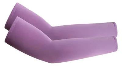 Immagine prodotto di 4 paia di maniche traspiranti con protezione UV, adatte sia per uomo che per donna, colore viola