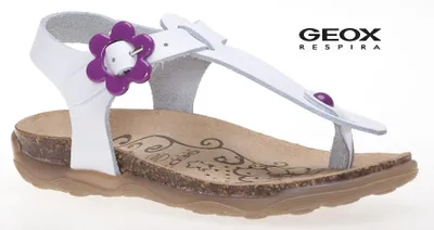 Produktbild von Geox Frauen Sommerschuhe Geox Jr Sandal Aloha White - 40