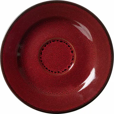 Produktbild von Ritzenhoff & Breker Gambia Espresso Untertasse, Unterteller, Untere, Steinzeug, Rot, Ø 12.5 cm, 420487