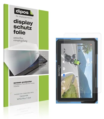 Image de 2x Film de protection d'écran pour Carpuride W702 Plus 7 Zoll protecteur antireflet dipos