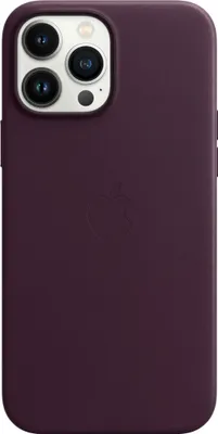 Obrázek produktu pro Pouzdro Apple iPhone 13 Pro Max - Pravá kůže - Pevné pouzdro, zadní kryt - Tmavě červené