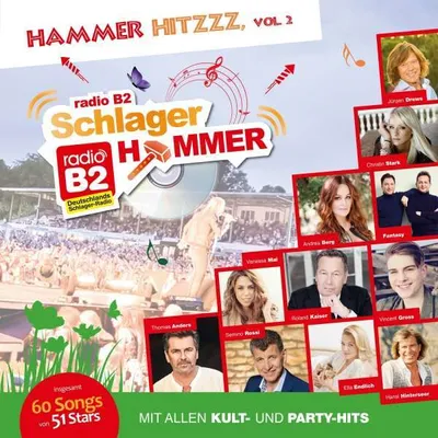 Obrázek produktu pro SchlagerHammer - Hammer Hitzzz Vol. 2 - Sony - (CD / Titel: Q-Z)