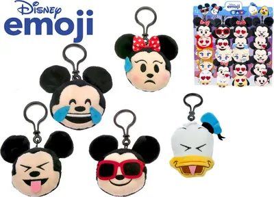 Obrázek produktu pro Disney emoji přívěšek na klíče plyšový 7,5cm12m+