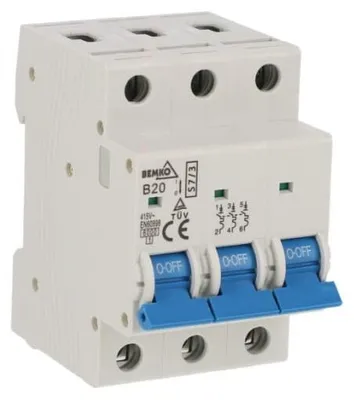 Imagen del producto de Interruptor automático de protección, 10 kA, 2A-63A, tipo B y C