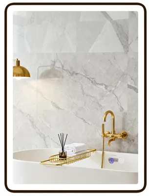 Produktbild von HOMCOM LED-Badezimmerspiegel Anti-Beschlag Memory-Funktion 80 x 60 cm