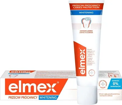 Produktbild von ELMEX Whitening Zahncreme mit Kariesschutz, 75 ml