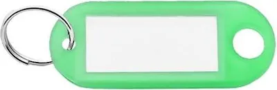 Obrázek produktu pro Štítky na klíče CombiCraft Transparentní zelená 55 x 22 mm - 100 kusů