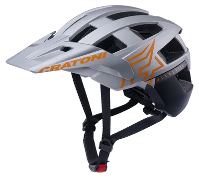 Image de Casque Cratoni Allset Pro Argent/orange mat