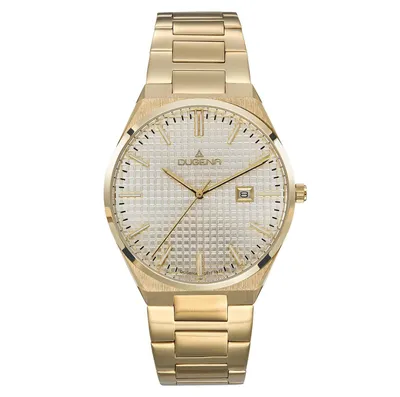 Produktbild von Dugena 4461145 Herren-Armbanduhr Oslo Goldfarben