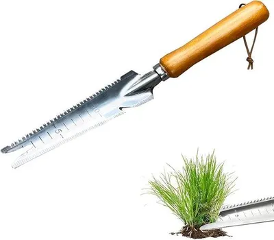 Immagine prodotto di Estirpatore in acciaio inossidabile, lunghezza 335 cm, per giardinieri