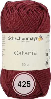 Produktbild von Schachenmayr Catania 00425 Burgundy Pletací příze