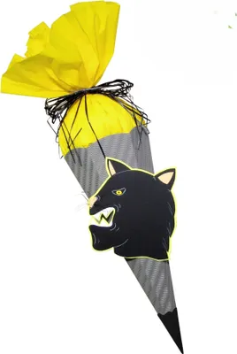Produktbild von Schultüte Bastelset Panther vorgestanzt von Prell