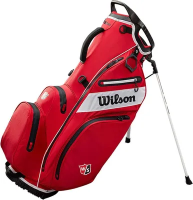 Image de Wilson Staff Exo Dry - Sac de golf imperméable - Sac trépied - Rouge