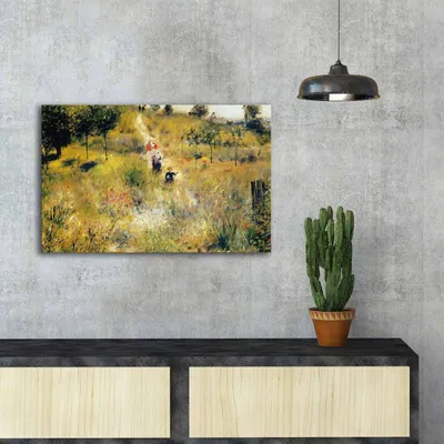 Produktbild von Wallity, FAMOUSART- CVT1441, Bunt, Leinwandbilder, 45 x 70 cm, 100% Wildleder -Leinwand