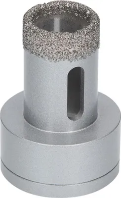 Obrázok produktu pre Bosch 2608599031 Fresa a secco diamantata 1 pezzo 25 mm 1 pz., Samostarný, Uhlová brúska, Kameň, Kachlička, Tehla, Pieskovec, Šedá, 3,5 cm, 2,5 cm