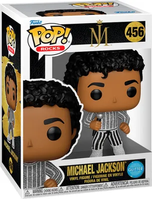 Produktbild von Funko Pop! Rocks: Michael Jackson - Michael Jackson (Glitter) #456