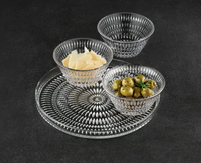 Produktbild von Nachtmann Ethno, Servierset, Glas, Transparent, 4 Stück(e)