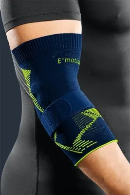 Produktbild von Ellenbogenbandage Epicomed E+motion 3.0 schwarz-gelb>>>>Gr. III