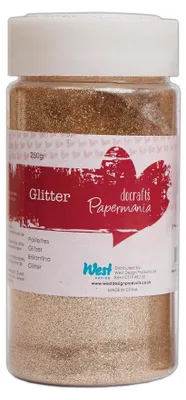 Glittertopf 250 g Gold 6,66 x 6,66 x 14,02 cm