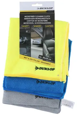 Obrázek produktu pro Mikrovláknové Utísky Sada 3Ks Dunlop