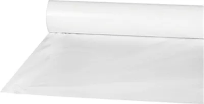 Produktbild von Papstar 10589, Rechteckig, Weiß, Lineares Polyethylen mit niedriger Dichte (LLDPE), Tischdecke, 80 x 5000 cm, 1 Stück(e)