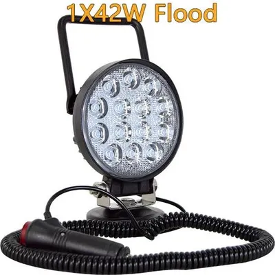 Zdjęcie produktu dla Lampa robocza LED, przenośna, podstawa magnetyczna