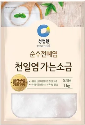 Produktbild von Chung Jung One | Meersalz Für Kimchi - Feinkörnig - 1 Kg - Natürliches Meersalz - Koreanische Küche