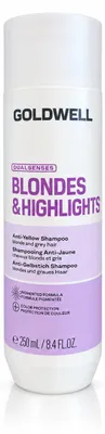 Imagen del producto de Champú antiamarillento Goldwell Dualsenses Blondes & Highlights, 250 ml