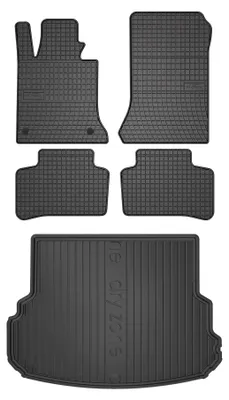 Immagine prodotto di Tappetini gomma SolidPRO + baule DryZone per Mercedes GLK X204 2008-2015 5 pezzi