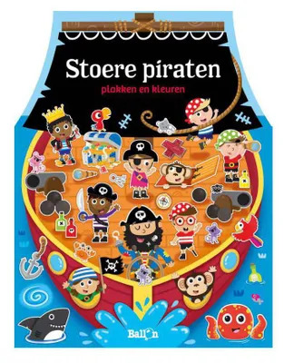 Produktbild von Coole Piraten – Ausschneiden und Ausmalen