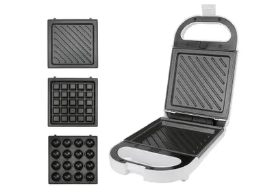 Obrázok produktu pre Sendvičovač Single s 3 vymeniteľnými platňami 47020