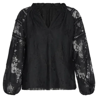 Image de Chemisier pour femme EVER - Noir, taille S