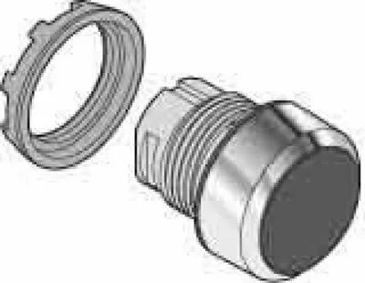 Obrázek produktu pro ABB MP1-10B, Tlačítkový spínač, Plast, Černá, Šedá, IP66, 29 mm, 33 mm